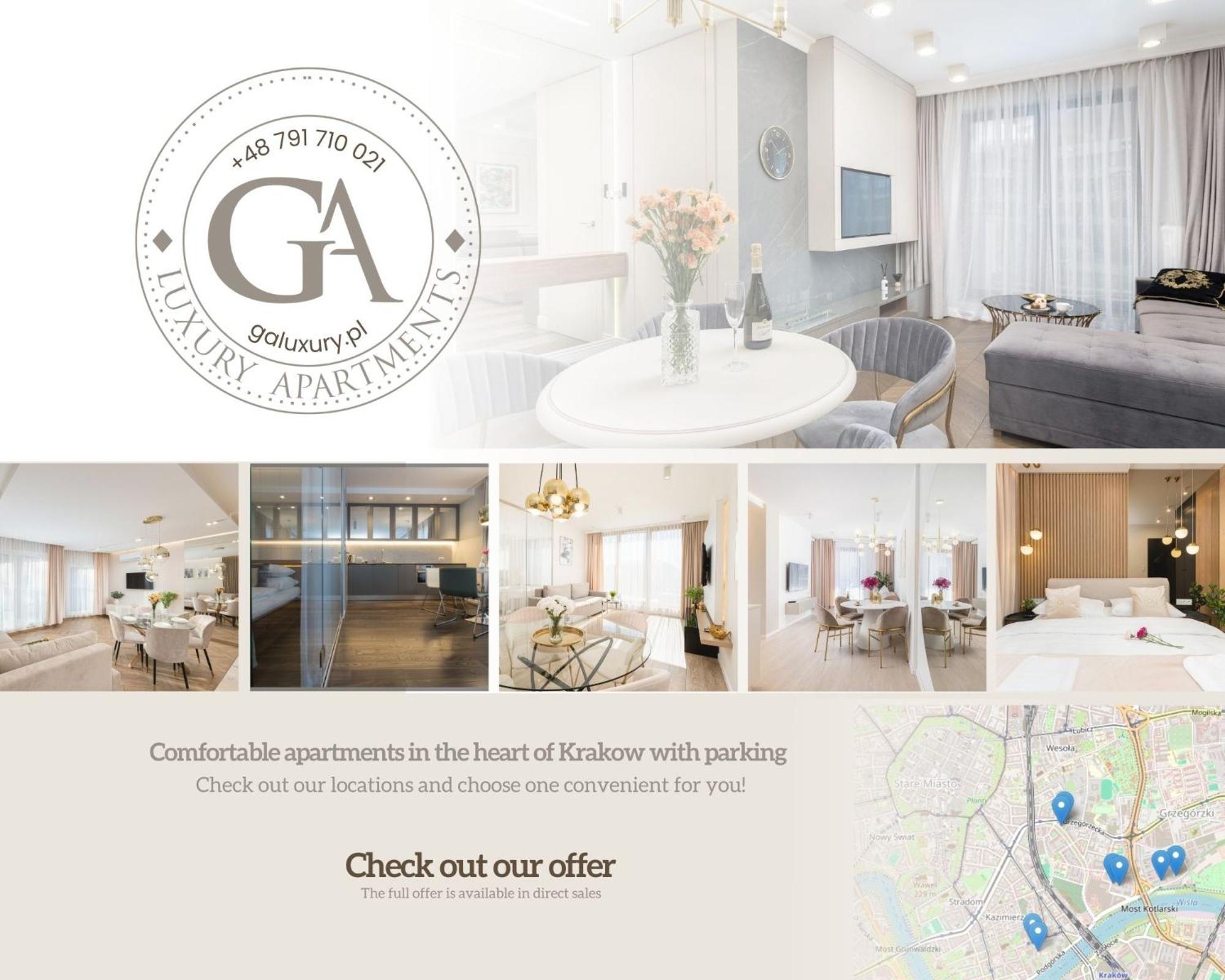 Ga Luxury Apartments W21 クラクフ エクステリア 写真